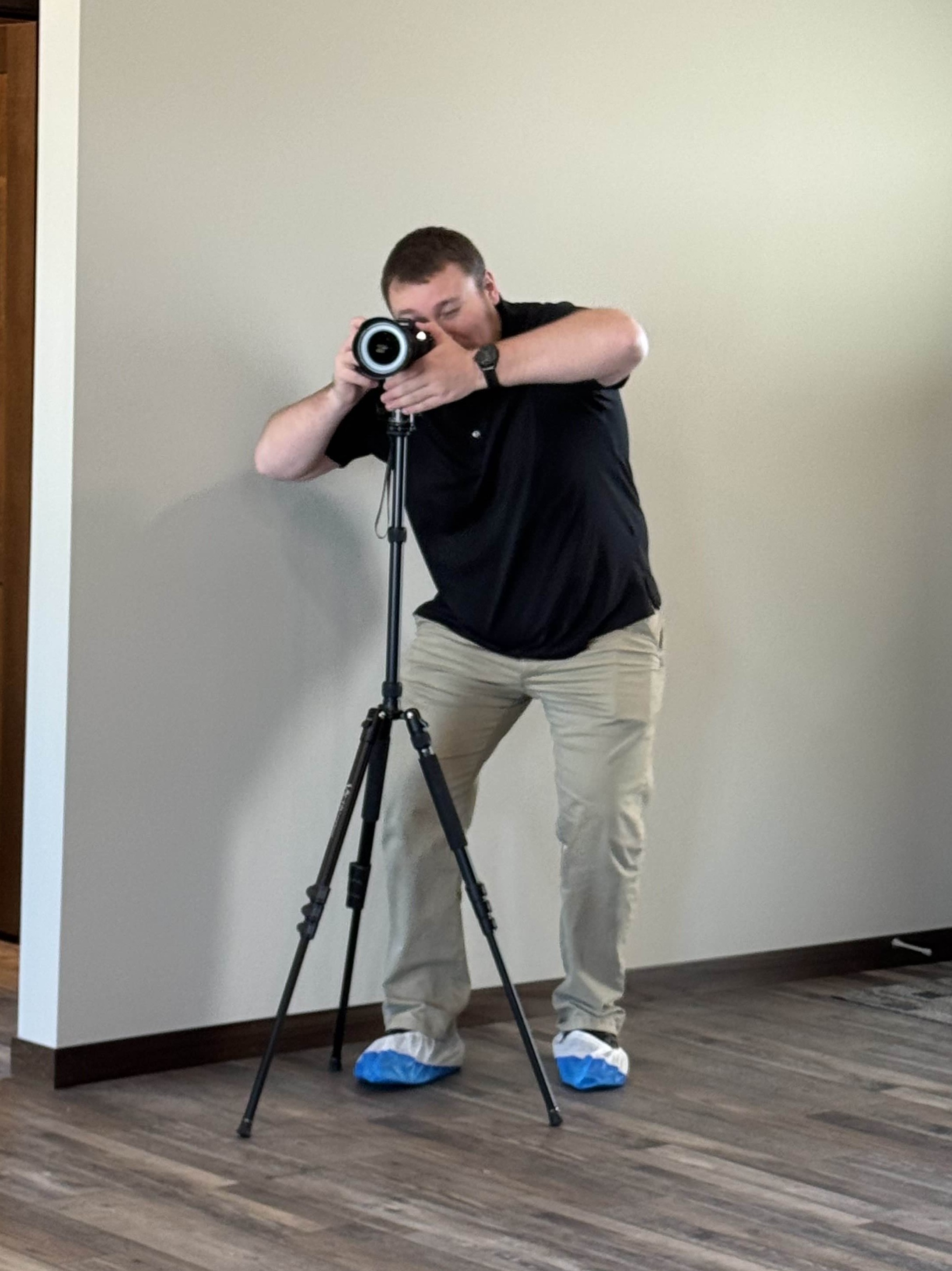 Ascend Real Estate Media photographer on location